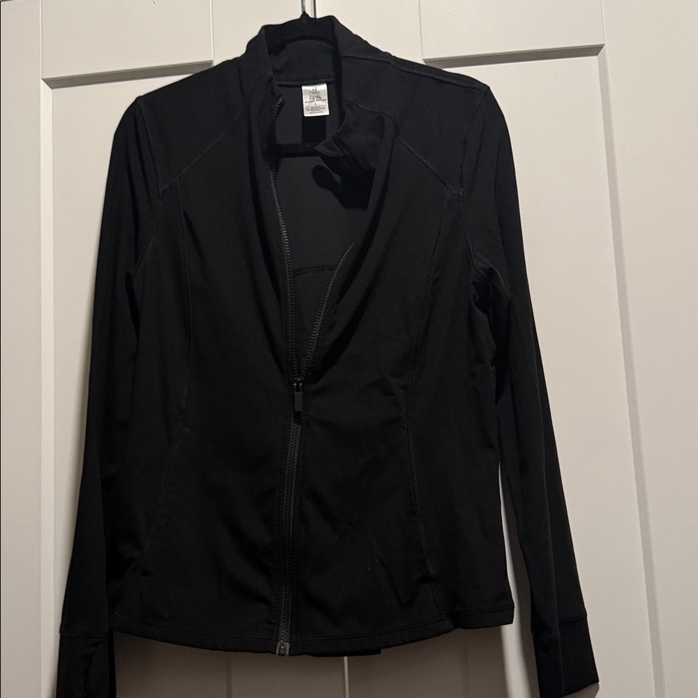 Black Zip-Up Jacket